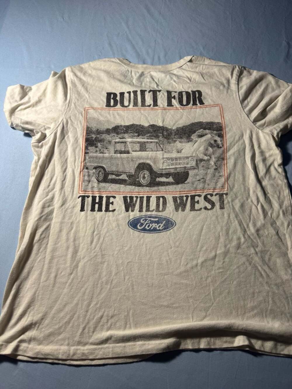Hybrid Apparel Ford Bronco Built For The Wild West Tee L